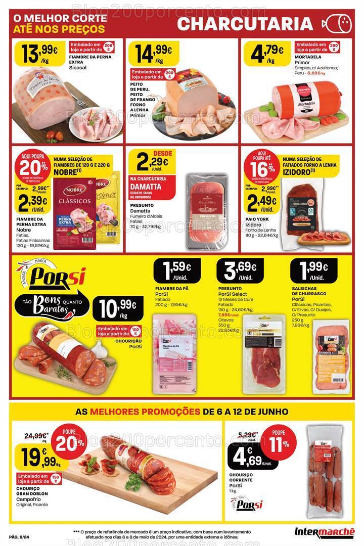 Antevisão Folheto INTERMARCHÉ Promoções de 6 a 12 junho