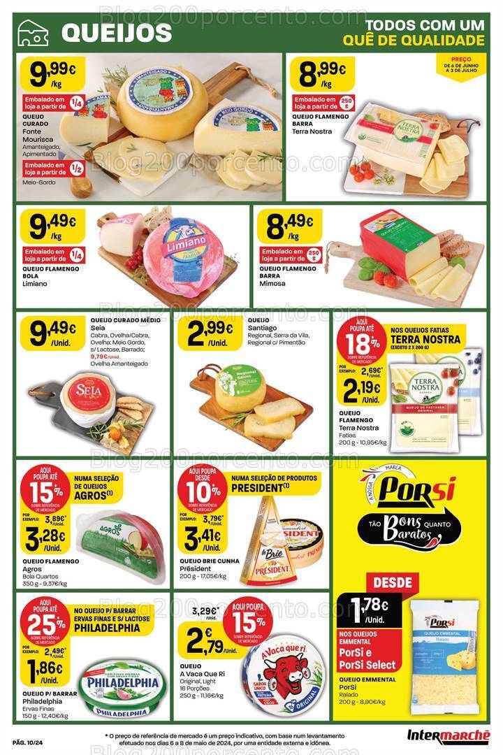 Antevisão Folheto INTERMARCHÉ Promoções de 6 a 12 junho