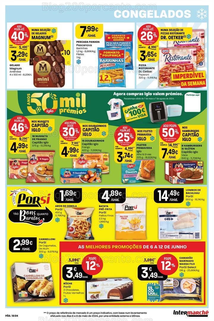 Antevisão Folheto INTERMARCHÉ Promoções de 6 a 12 junho
