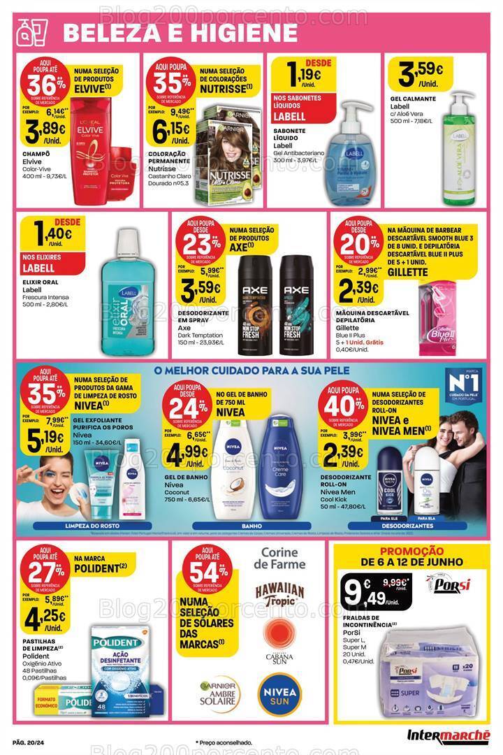 Antevisão Folheto INTERMARCHÉ Promoções de 6 a 12 junho