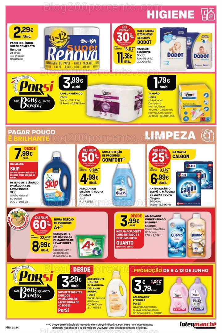 Antevisão Folheto INTERMARCHÉ Promoções de 6 a 12 junho
