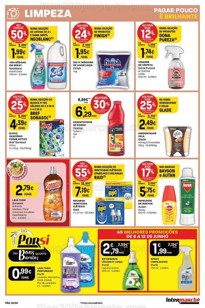 Antevisão Folheto INTERMARCHÉ Promoções de 6 a 12 junho