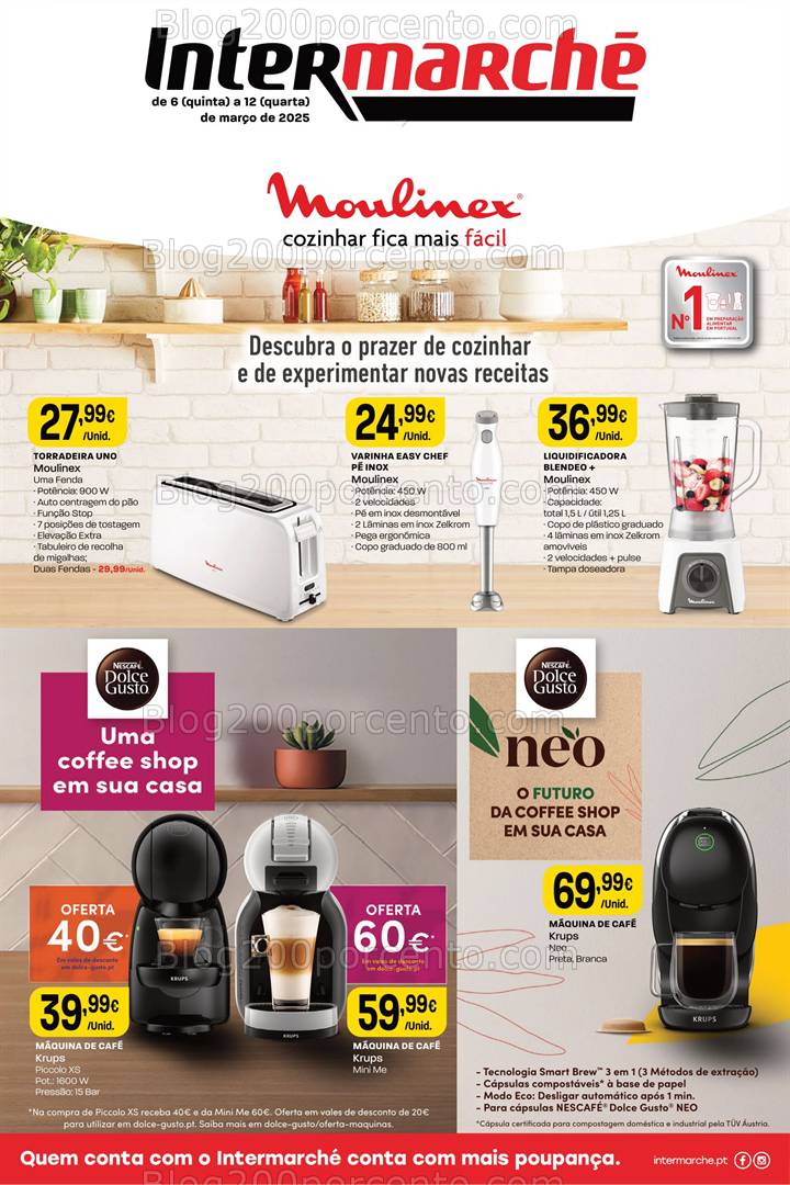 Antevisão Folheto INTERMARCHÉ Cozinha e Cuidados Pessoais Promoções de 6 a 12 março