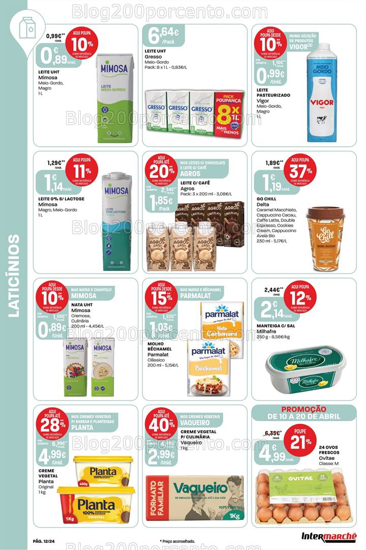 Antevisão Folheto INTERMARCHÉ Contact Promoções de 10 a 20 abril
