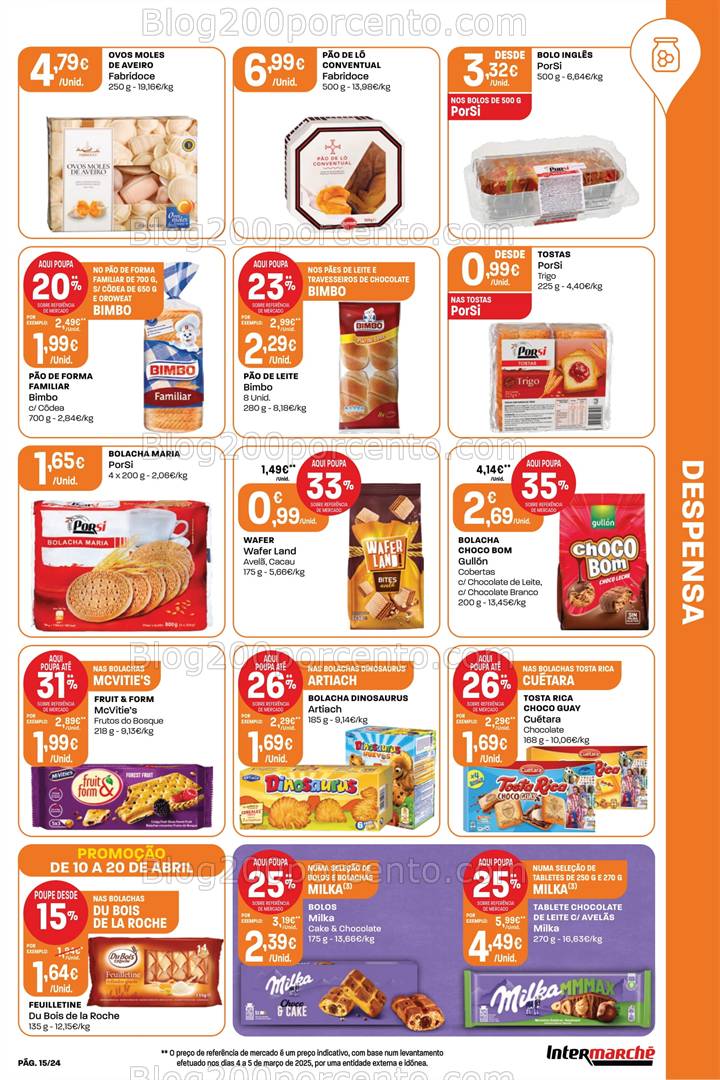 Antevisão Folheto INTERMARCHÉ Contact Promoções de 10 a 20 abril