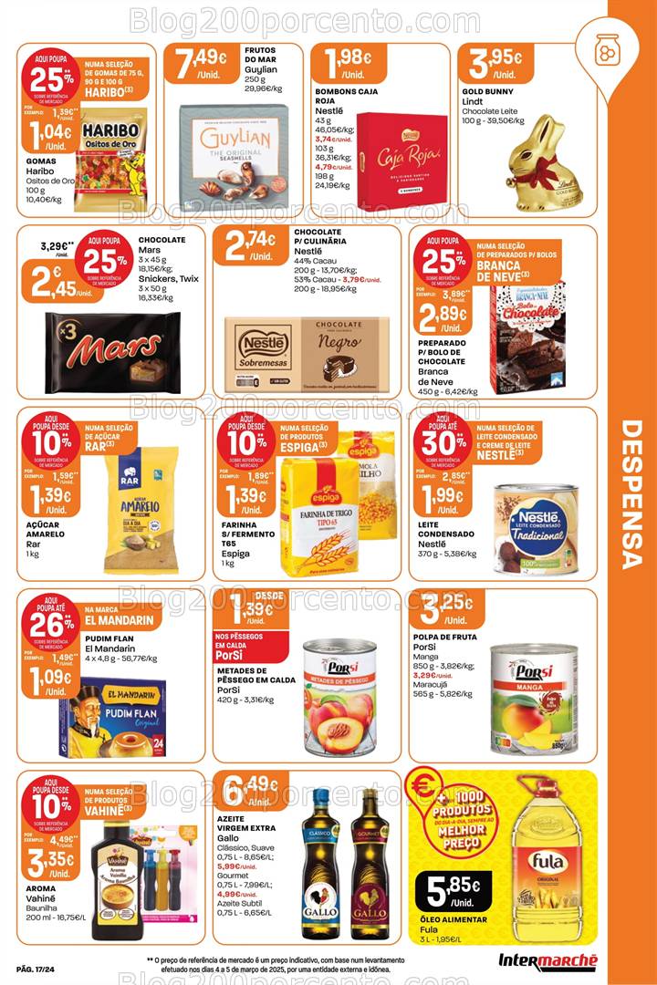 Antevisão Folheto INTERMARCHÉ Contact Promoções de 10 a 20 abril