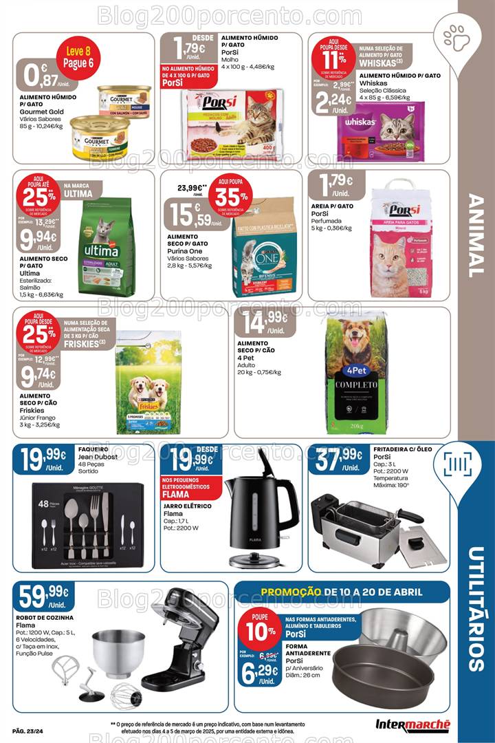 Antevisão Folheto INTERMARCHÉ Contact Promoções de 10 a 20 abril