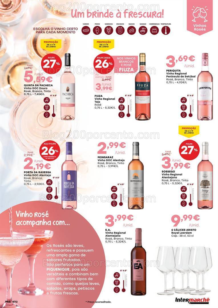 Antevisão Folheto INTERMARCHÉ Festas de Verão Promoções de 6 a 19 junho