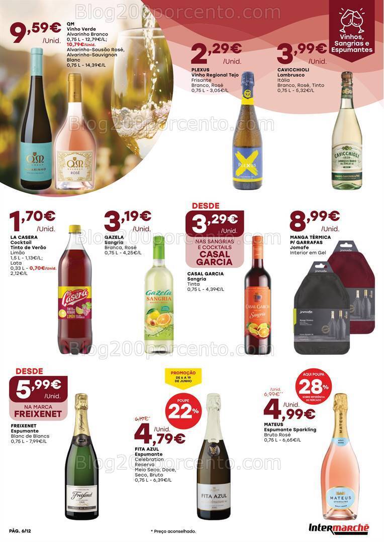 Antevisão Folheto INTERMARCHÉ Festas de Verão Promoções de 6 a 19 junho