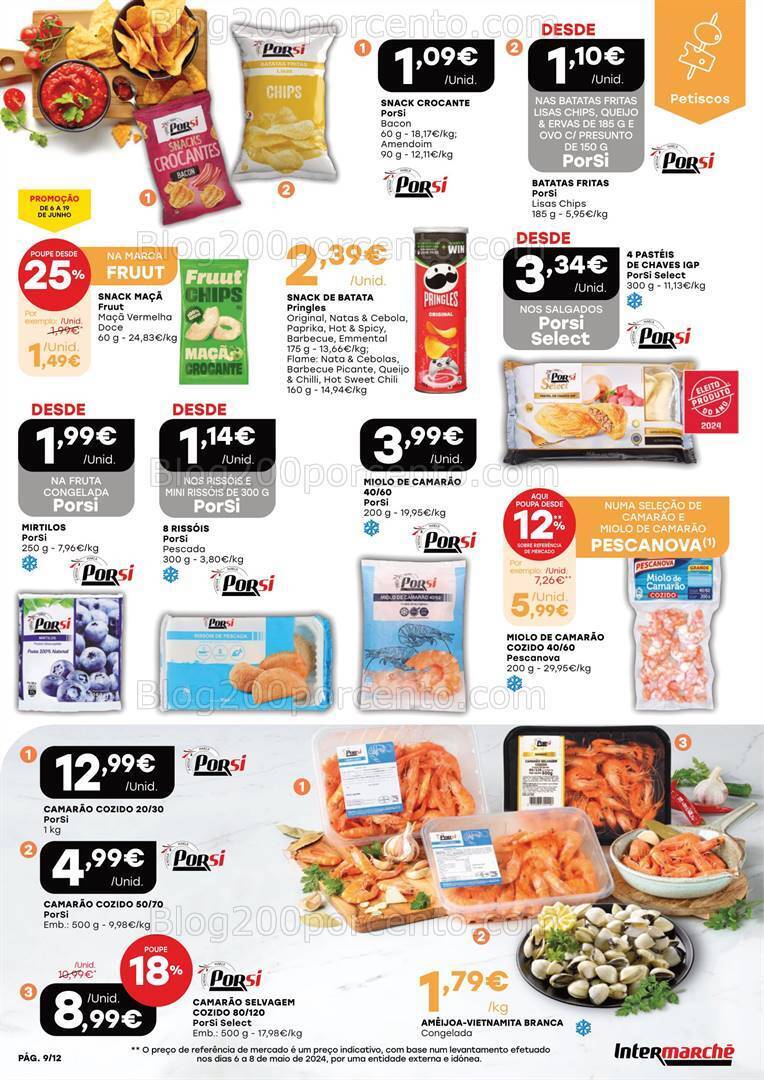 Antevisão Folheto INTERMARCHÉ Festas de Verão Promoções de 6 a 19 junho