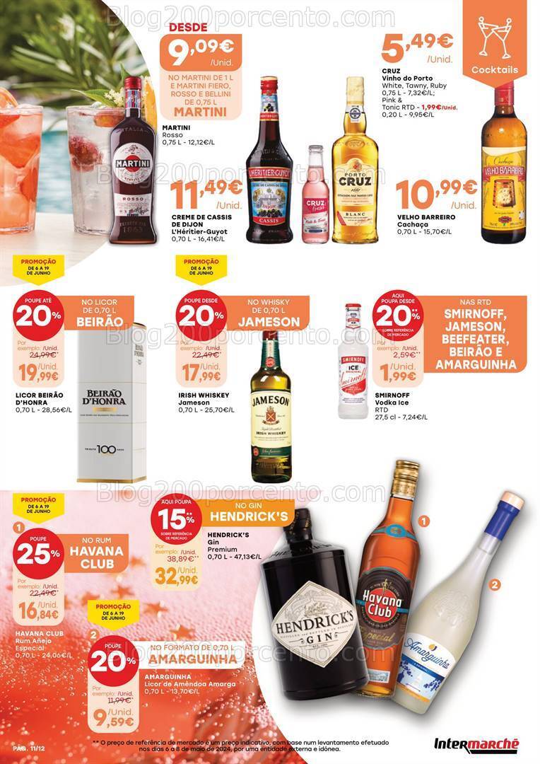 Antevisão Folheto INTERMARCHÉ Festas de Verão Promoções de 6 a 19 junho