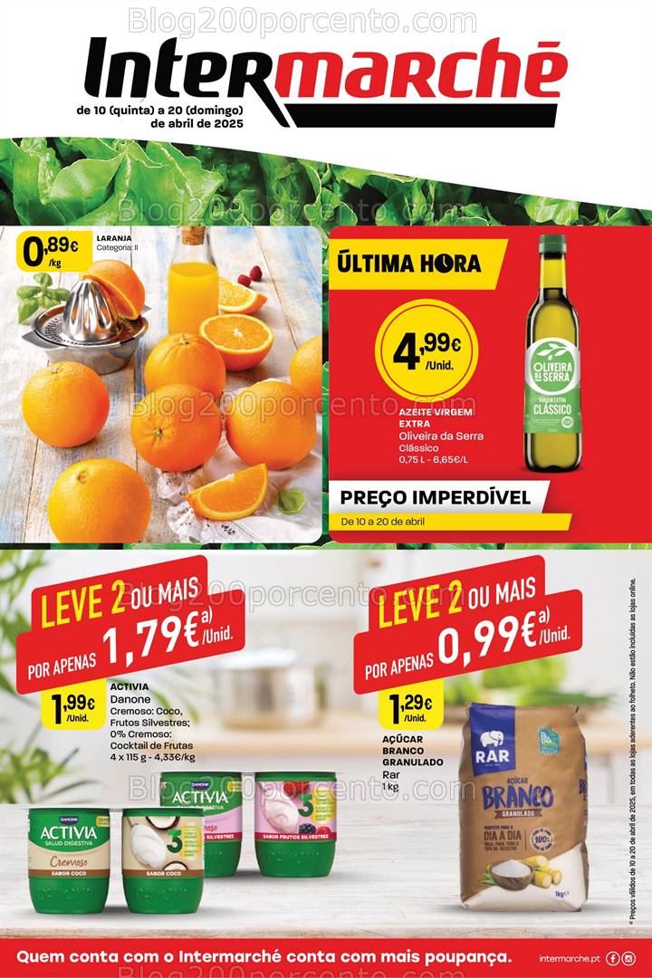 Antevisão Folheto INTERMARCHÉ Mini Promoções de 10 a 20 abril
