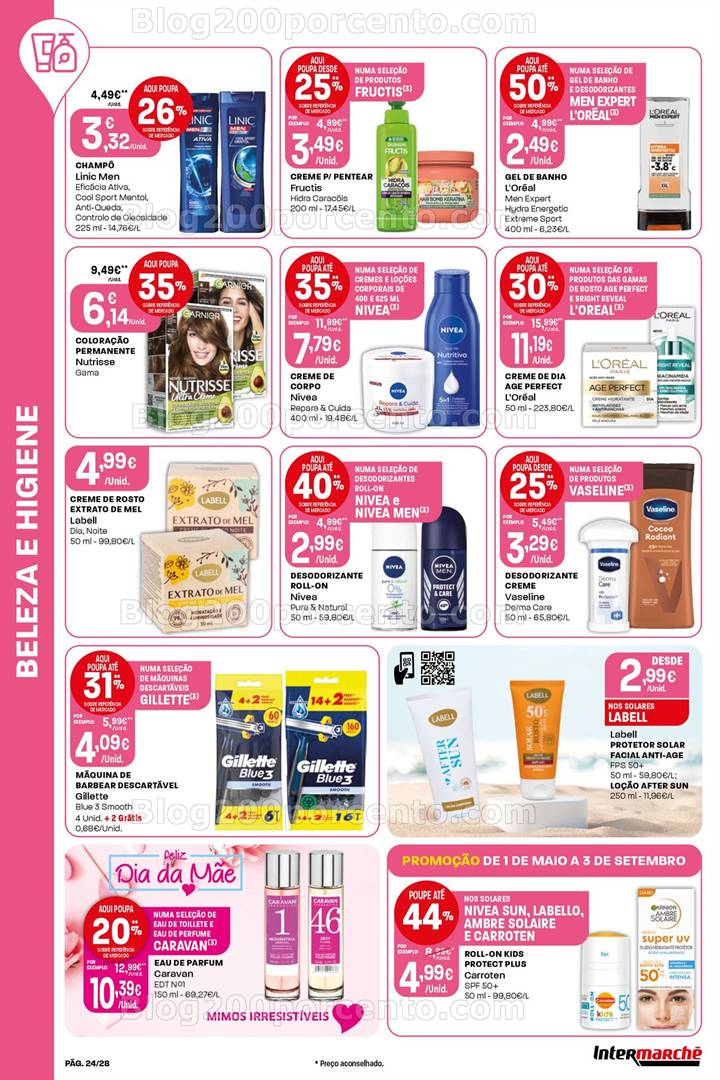 Antevisão Folheto INTERMARCHÉ Super Promoções de 1 maio a 7 maio