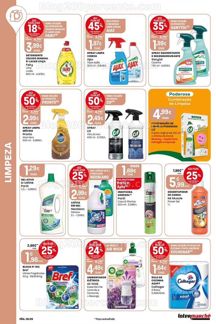 Antevisão Folheto INTERMARCHÉ Super Promoções de 1 maio a 7 maio