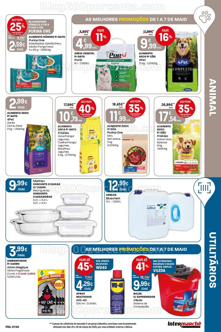 Antevisão Folheto INTERMARCHÉ Super Promoções de 1 maio a 7 maio