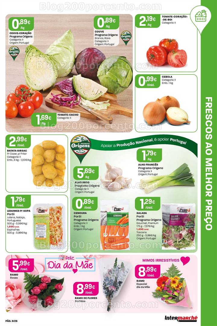 Antevisão Folheto INTERMARCHÉ Super Promoções de 1 maio a 7 maio