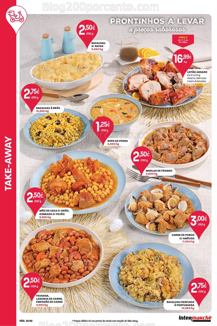 Antevisão Folheto INTERMARCHÉ Super Promoções de 10 a 20 abril