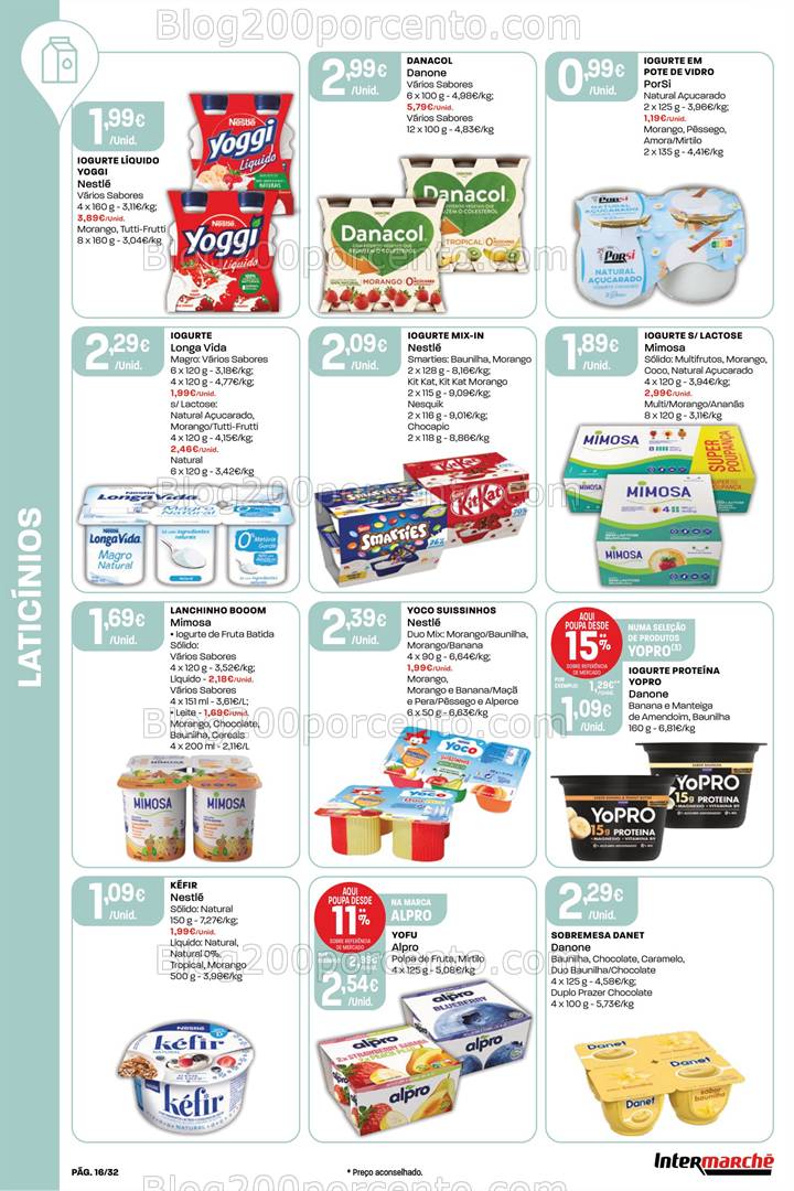 Antevisão Folheto INTERMARCHÉ Super Promoções de 10 a 20 abril