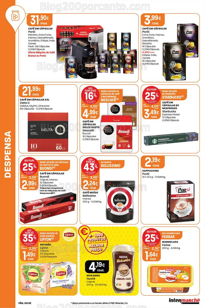 Antevisão Folheto INTERMARCHÉ Super Promoções de 10 a 20 abril