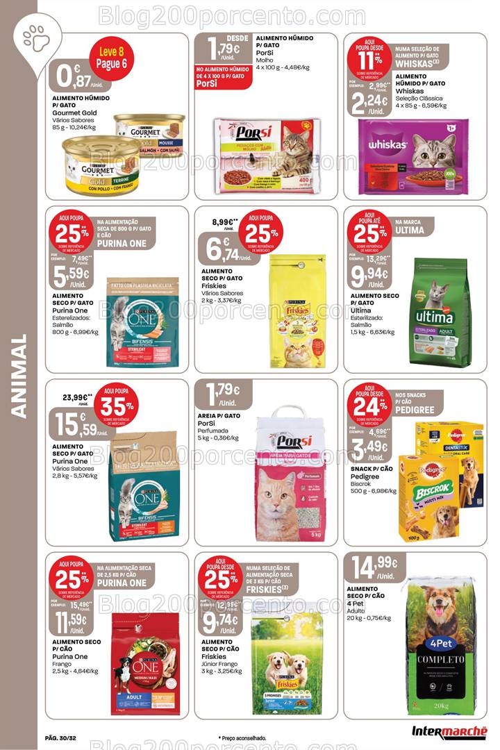 Antevisão Folheto INTERMARCHÉ Super Promoções de 10 a 20 abril