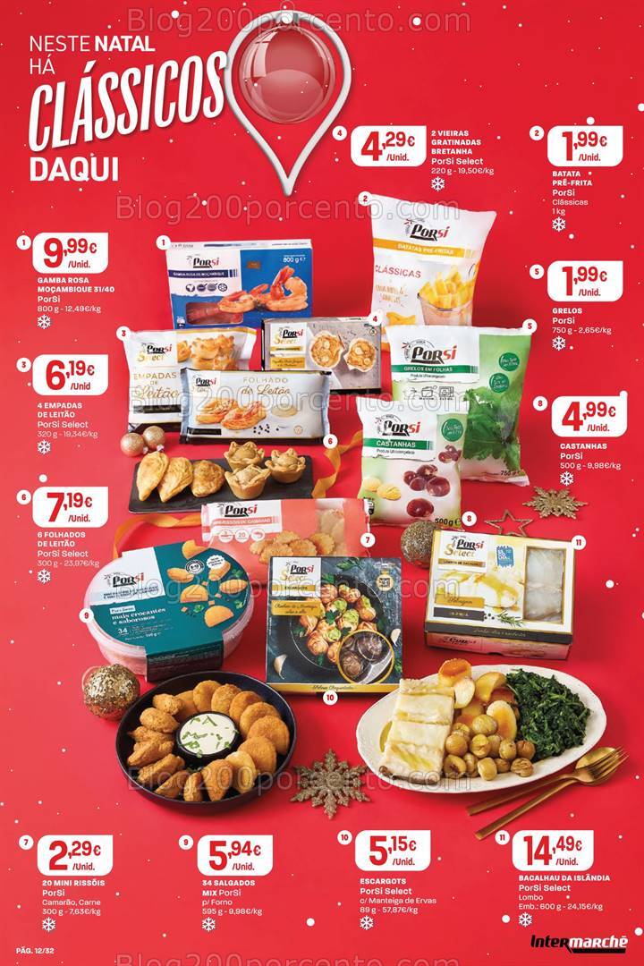Antevisão Folheto INTERMARCHÉ Super Promoções de 12 a 18 dezembro