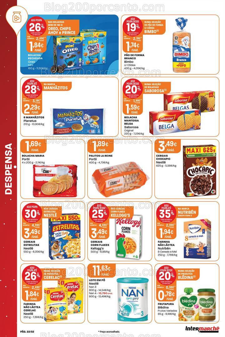Antevisão Folheto INTERMARCHÉ Super Promoções de 12 a 18 dezembro