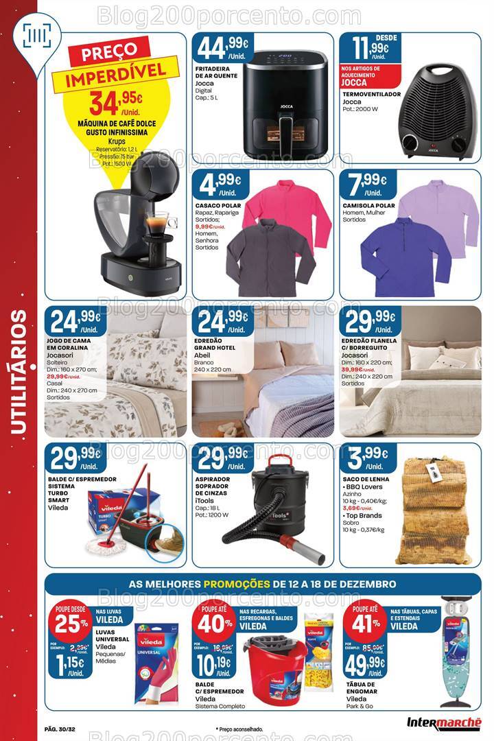 Antevisão Folheto INTERMARCHÉ Super Promoções de 12 a 18 dezembro