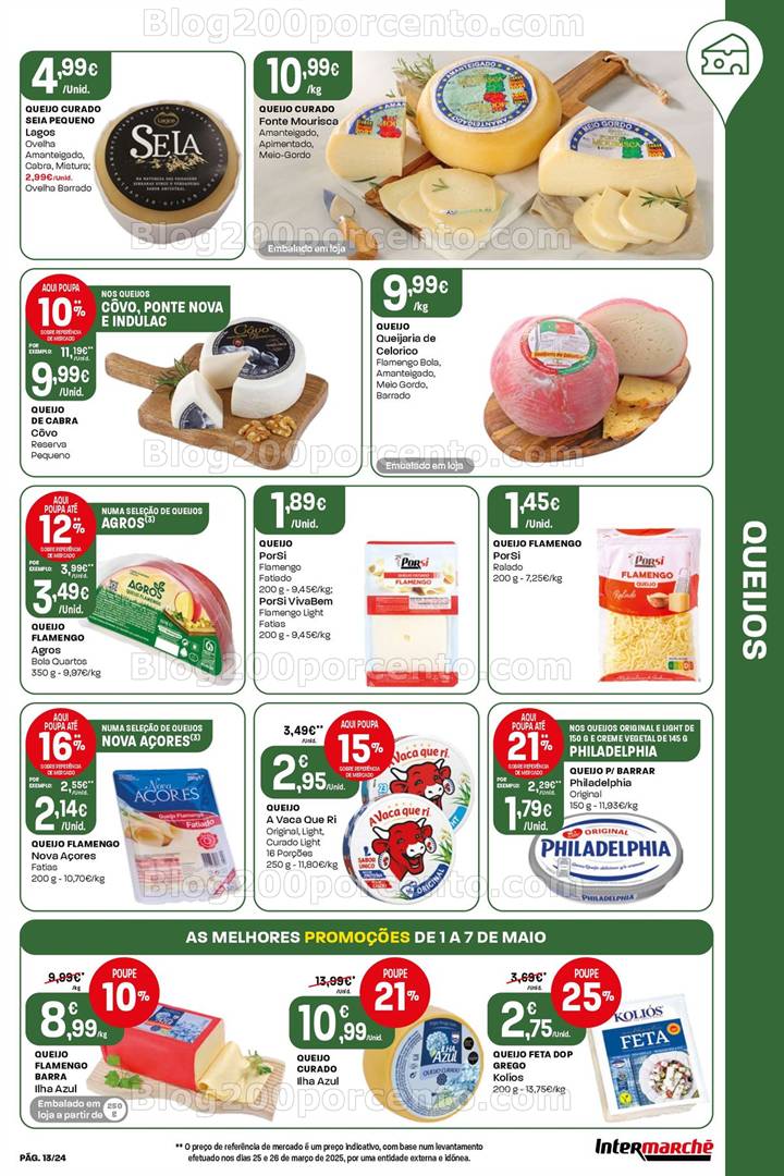Antevisão Folheto INTERMARCHÉ Super Promoções de 1 maio a 7 maio