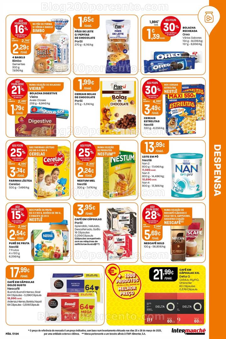 Antevisão Folheto INTERMARCHÉ Super Promoções de 1 maio a 7 maio