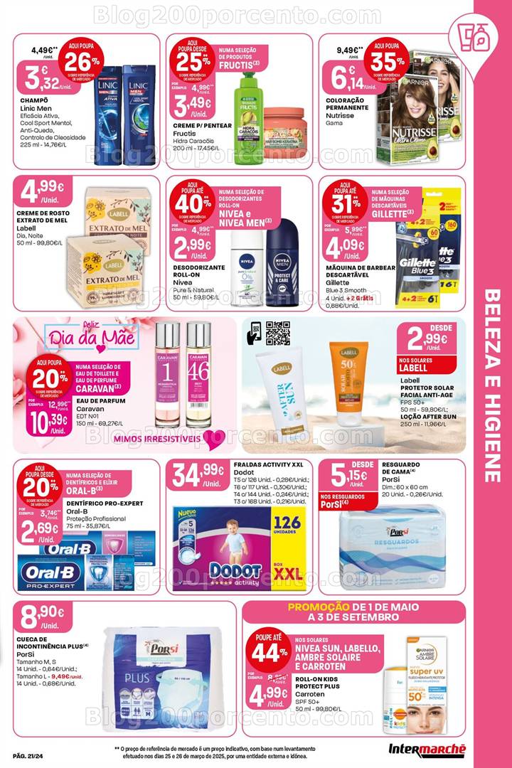 Antevisão Folheto INTERMARCHÉ Super Promoções de 1 maio a 7 maio