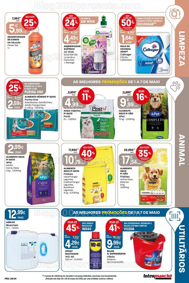 Antevisão Folheto INTERMARCHÉ Super Promoções de 1 maio a 7 maio