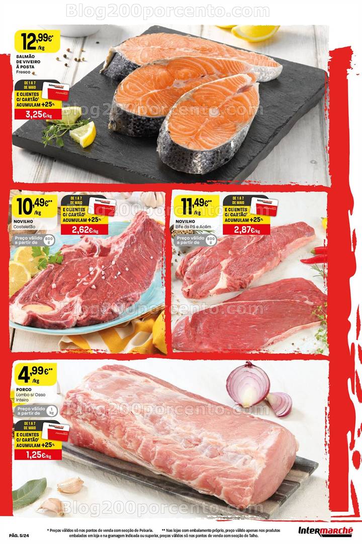 Antevisão Folheto INTERMARCHÉ Super Promoções de 1 maio a 7 maio