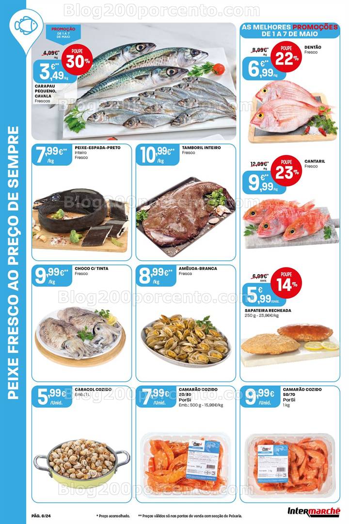 Antevisão Folheto INTERMARCHÉ Super Promoções de 1 maio a 7 maio