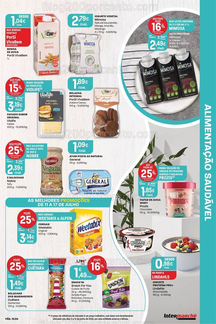 Antevisão Folheto INTERMARCHÉ Super Promoções de 11 a 17 julho