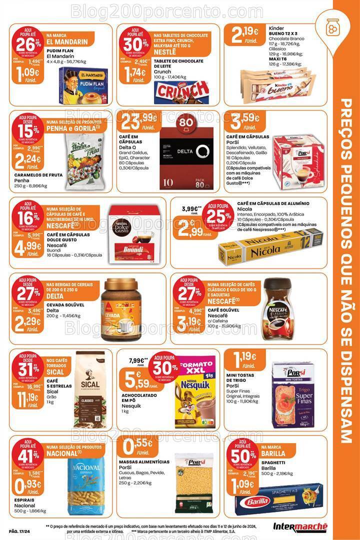Antevisão Folheto INTERMARCHÉ Super Promoções de 11 a 17 julho