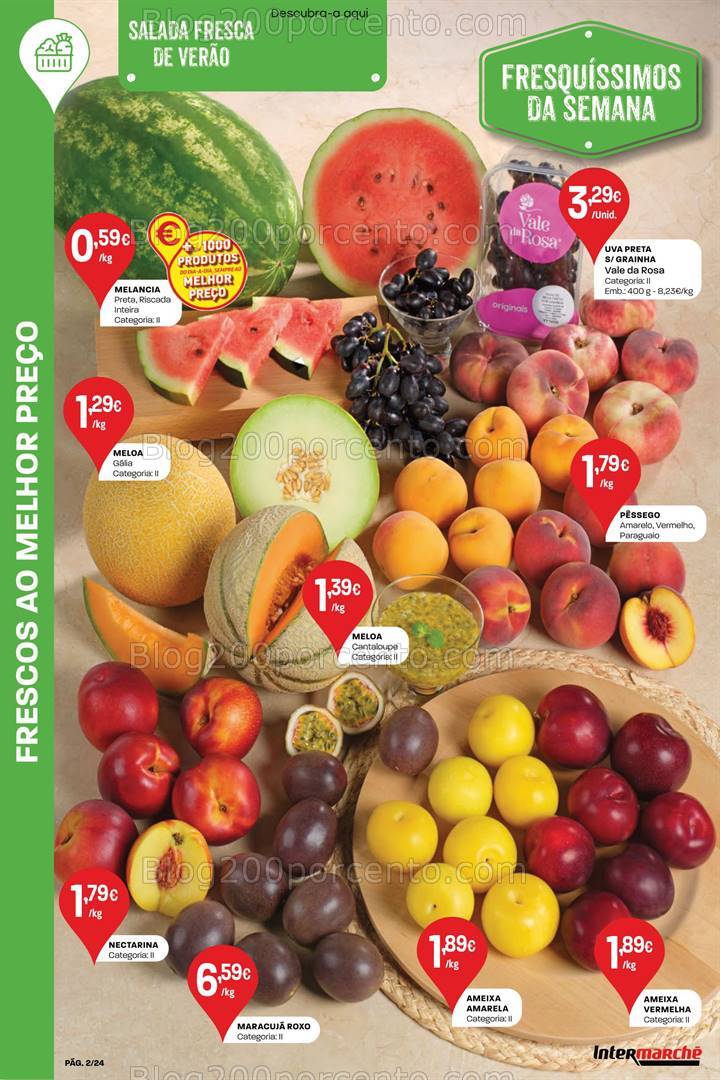 Antevisão Folheto INTERMARCHÉ Promoções de 15 a 21 agosto