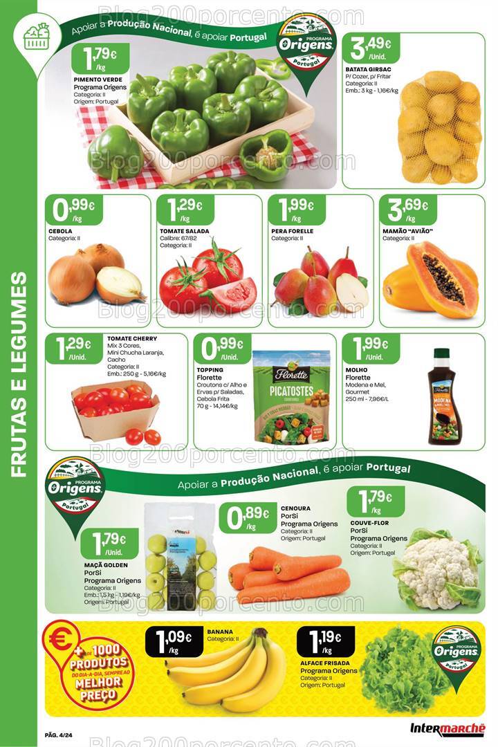 Antevisão Folheto INTERMARCHÉ Promoções de 15 a 21 agosto