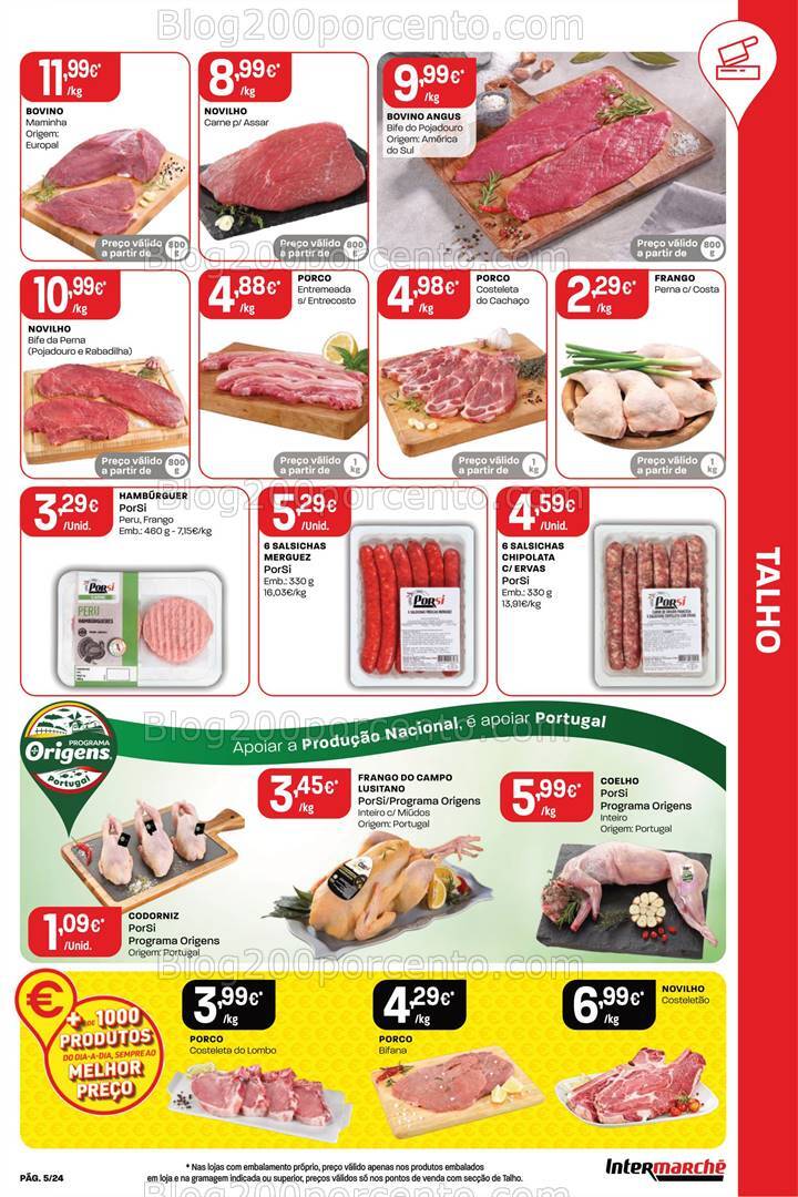 Antevisão Folheto INTERMARCHÉ Promoções de 15 a 21 agosto