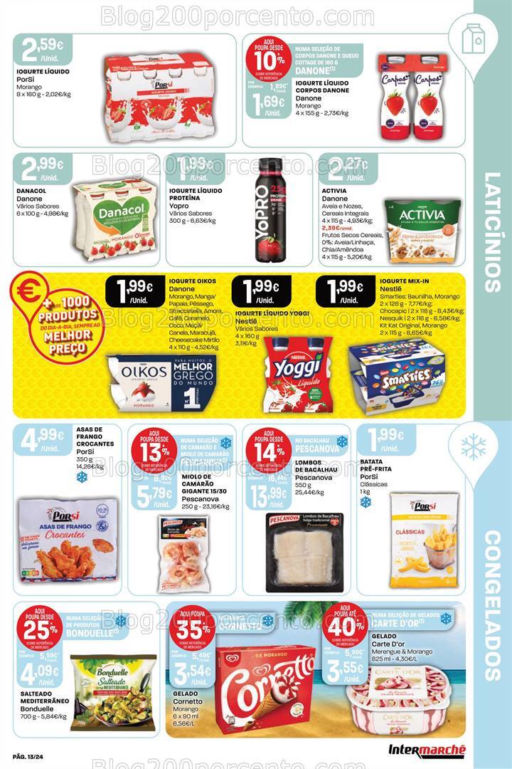 Antevisão Folheto INTERMARCHÉ Promoções de 15 a 21 agosto