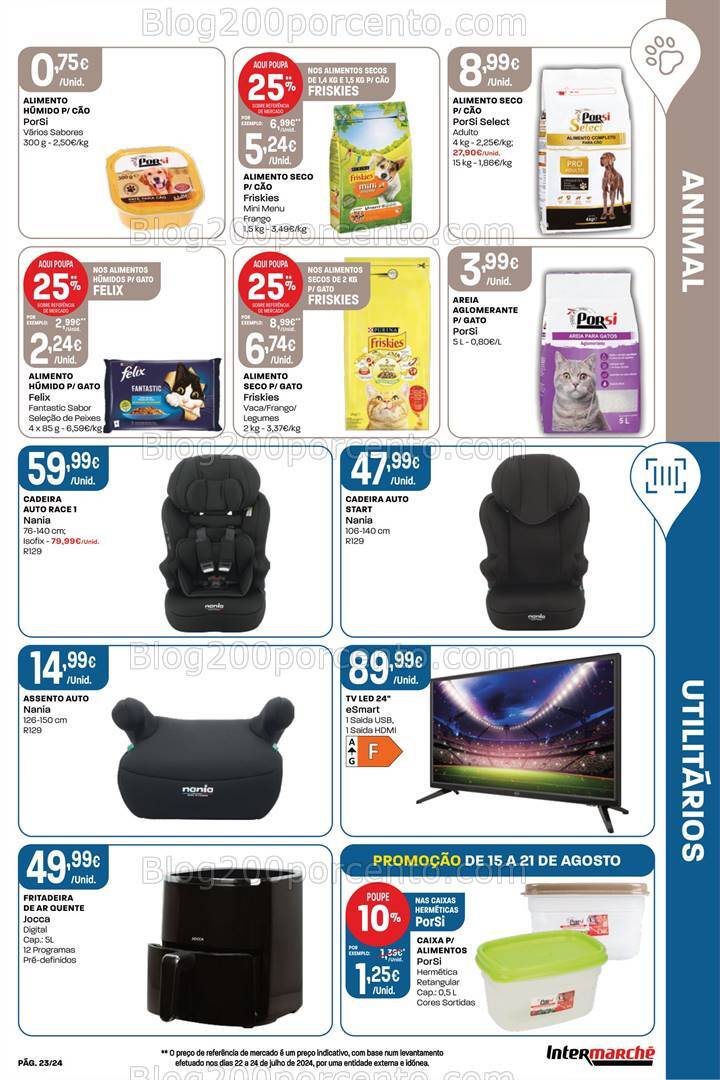 Antevisão Folheto INTERMARCHÉ Promoções de 15 a 21 agosto