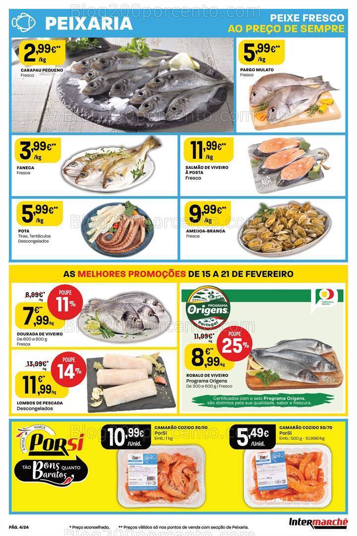 Antevisão Folheto INTERMARCHÉ Promoções de 15 a 21 fevereiro