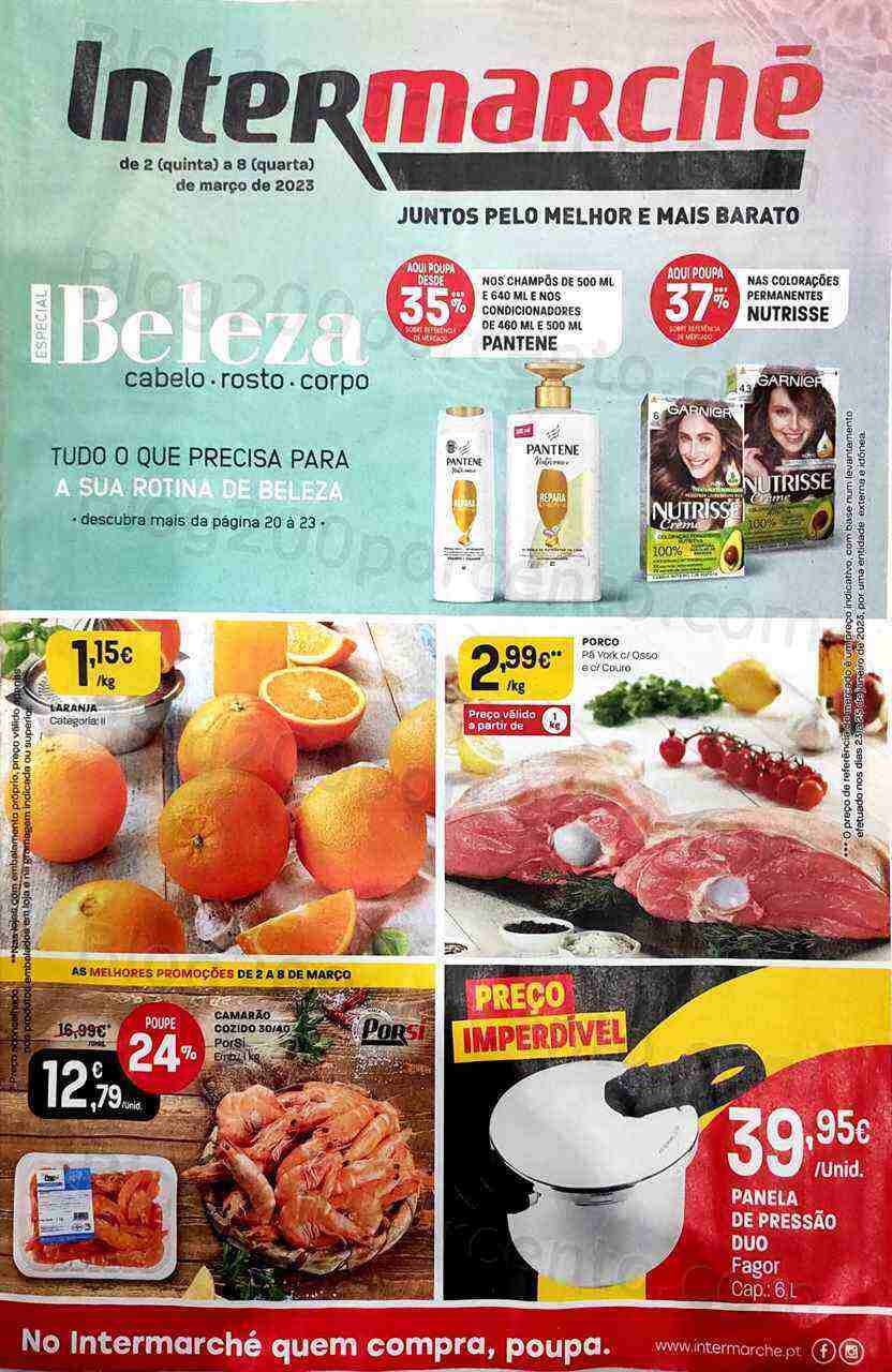 Antevisão Folheto INTERMARCHÉ Promoções de 2 a 8 março