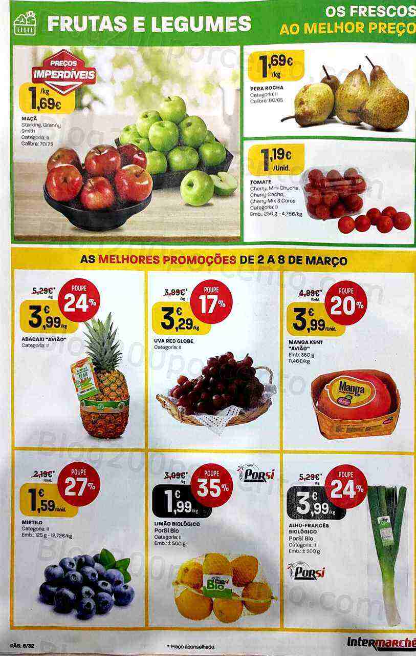 Antevisão Folheto INTERMARCHÉ Promoções de 2 a 8 março
