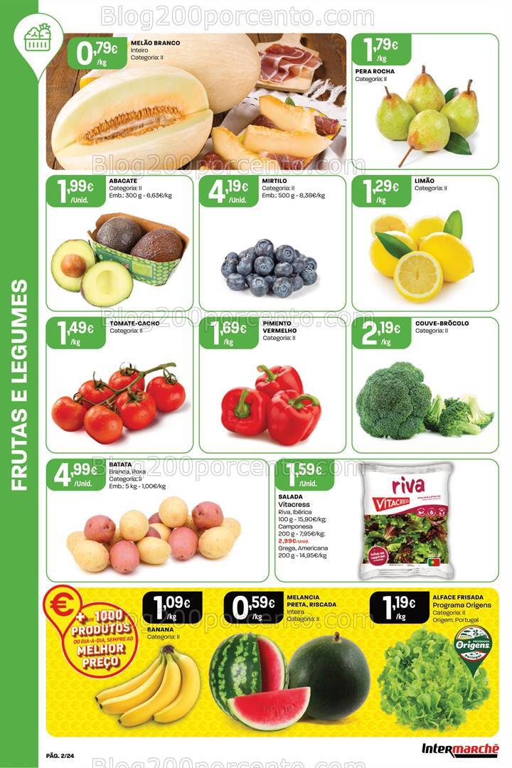 Antevisão Folheto INTERMARCHÉ Promoções de 22 a 28 agosto