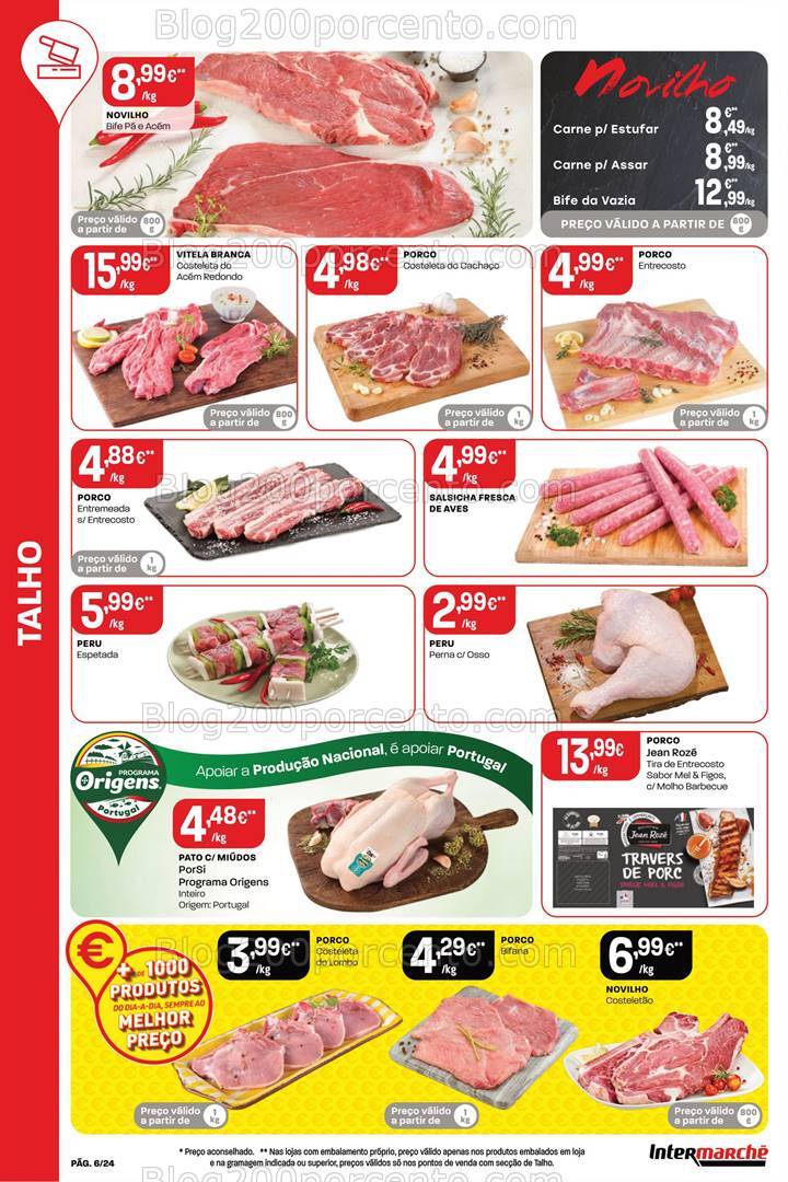 Antevisão Folheto INTERMARCHÉ Promoções de 22 a 28 agosto