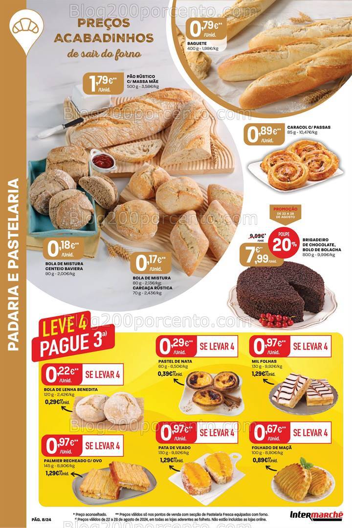 Antevisão Folheto INTERMARCHÉ Promoções de 22 a 28 agosto