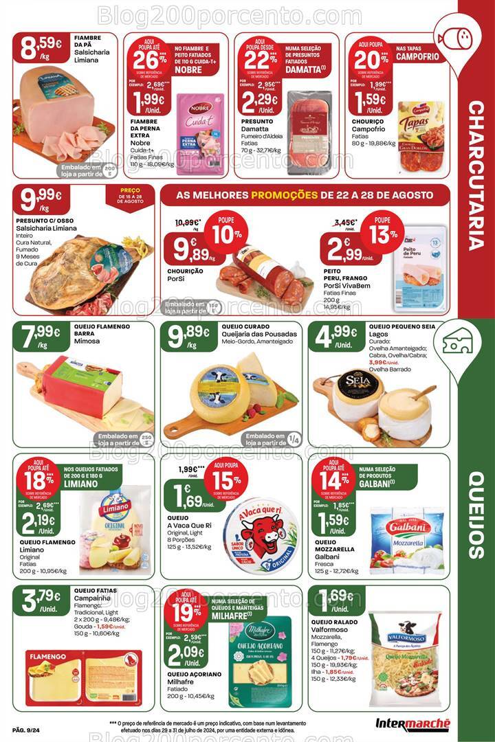 Antevisão Folheto INTERMARCHÉ Promoções de 22 a 28 agosto