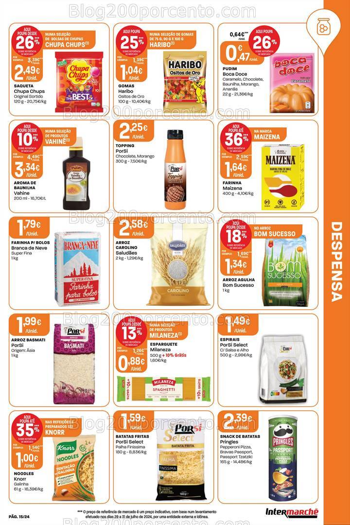 Antevisão Folheto INTERMARCHÉ Promoções de 22 a 28 agosto