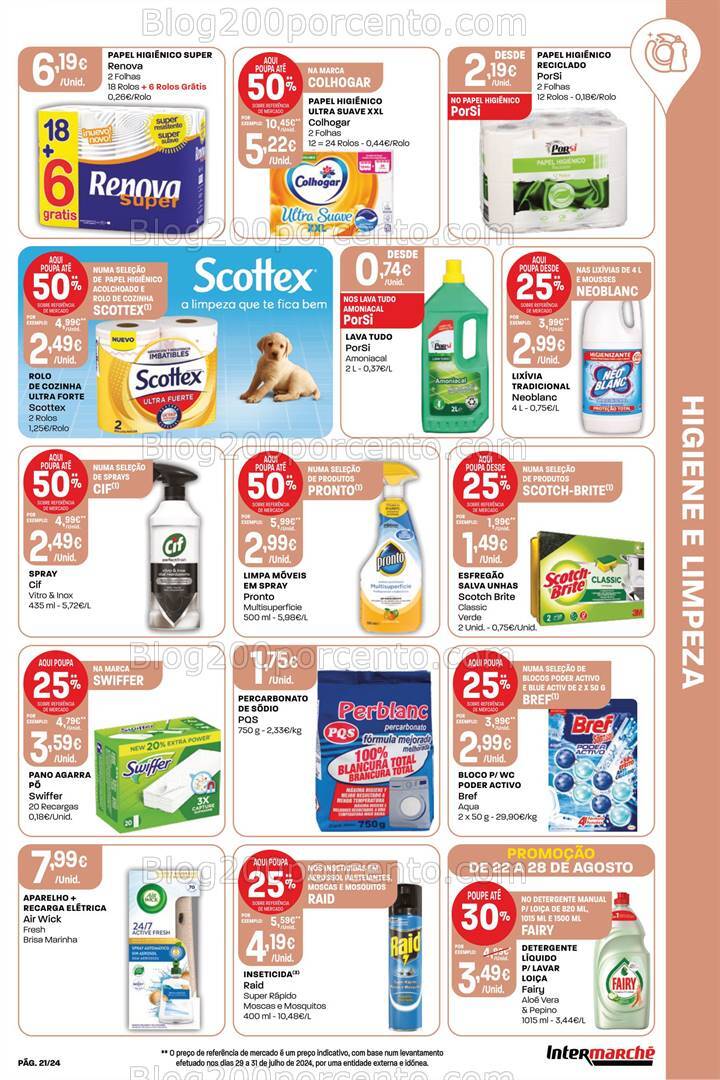 Antevisão Folheto INTERMARCHÉ Promoções de 22 a 28 agosto