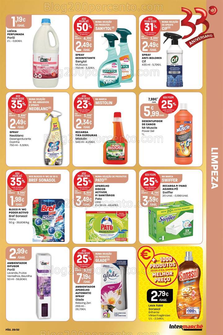Antevisão Folheto INTERMARCHÉ Aniversário Promoções de 24 a 30 outubro